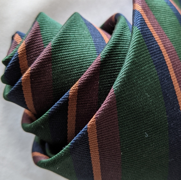 Ferrell Reed for Davidsons of W. Virginia Silk Tie - Picture 2 of 12